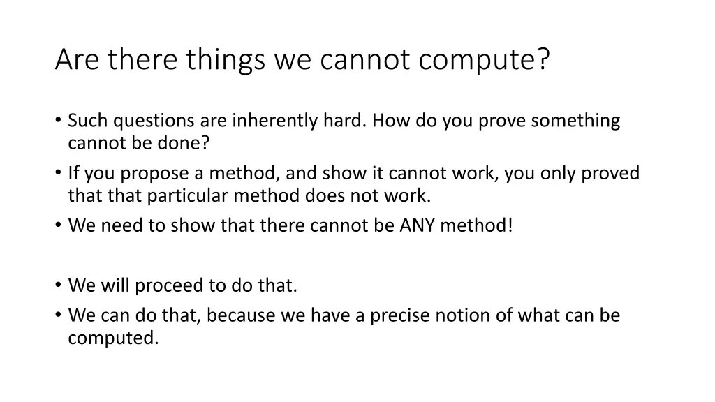 are there things we cannot compute 5