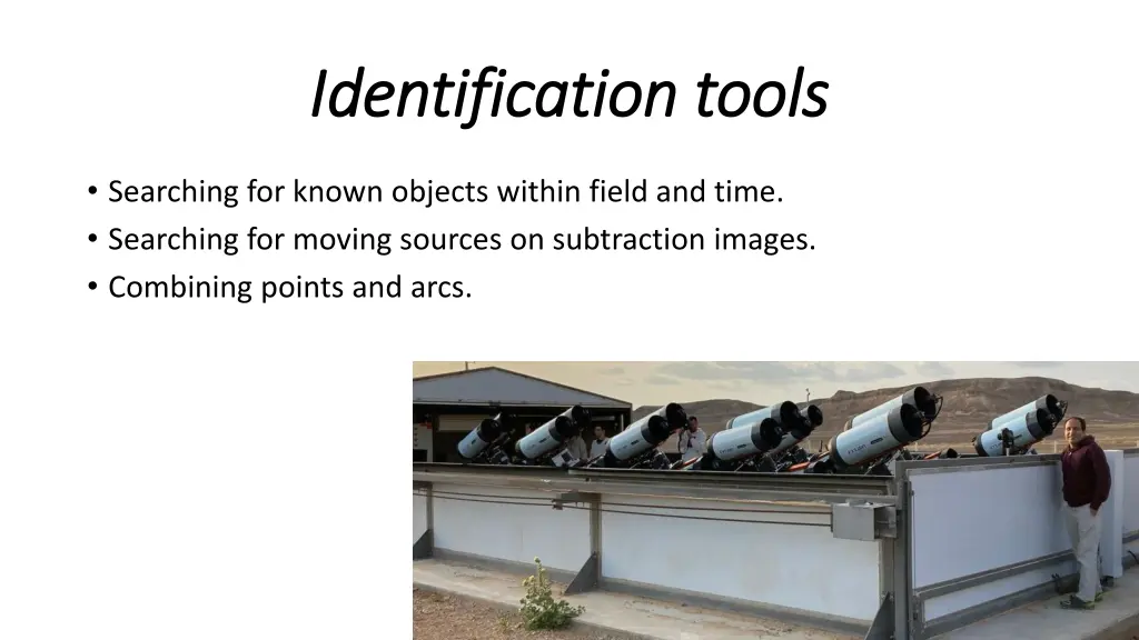 identification tools identification tools