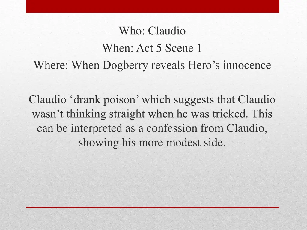 who claudio when act 5 scene 1