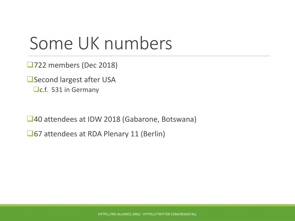 some uk numbers