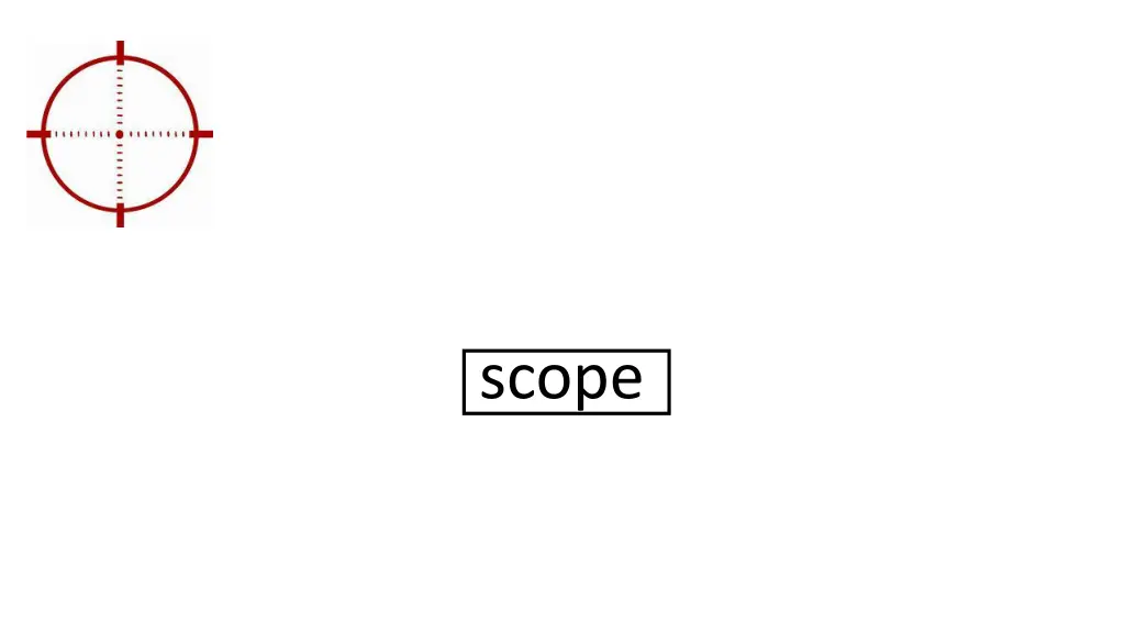 scope