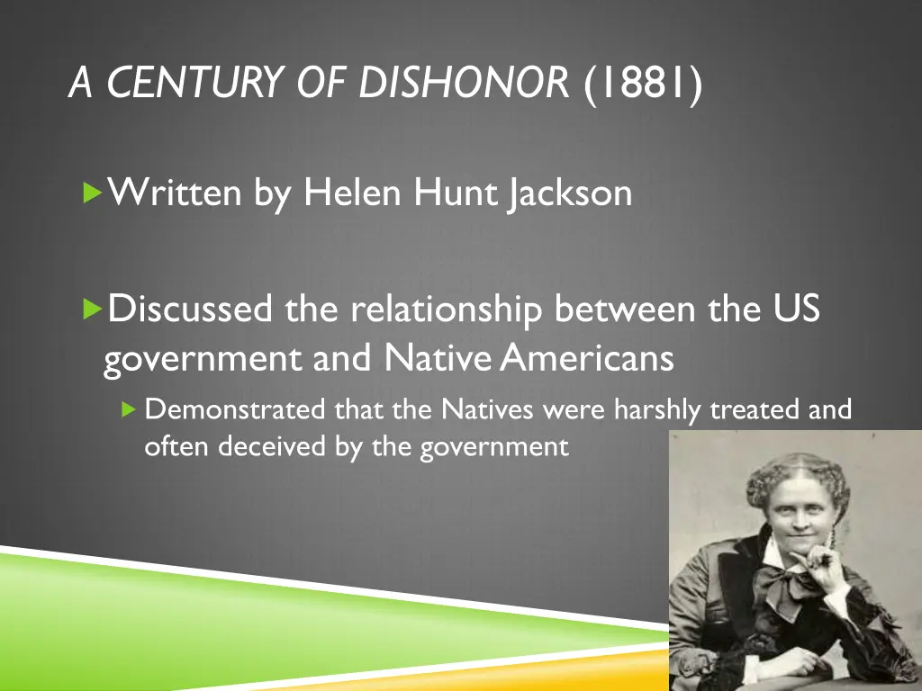 a century of dishonor 1881