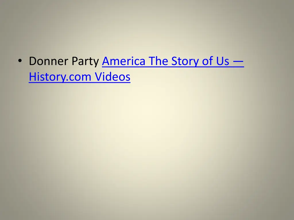 donner party america the story of us history