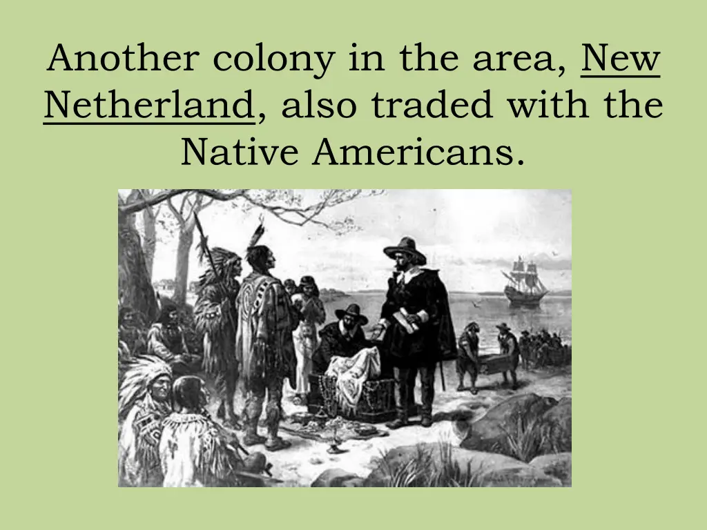 another colony in the area new netherland also