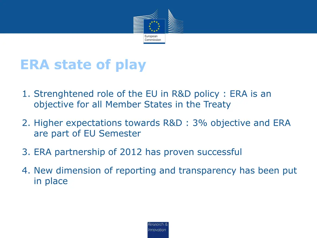 era state of play