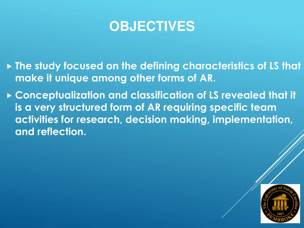 objectives