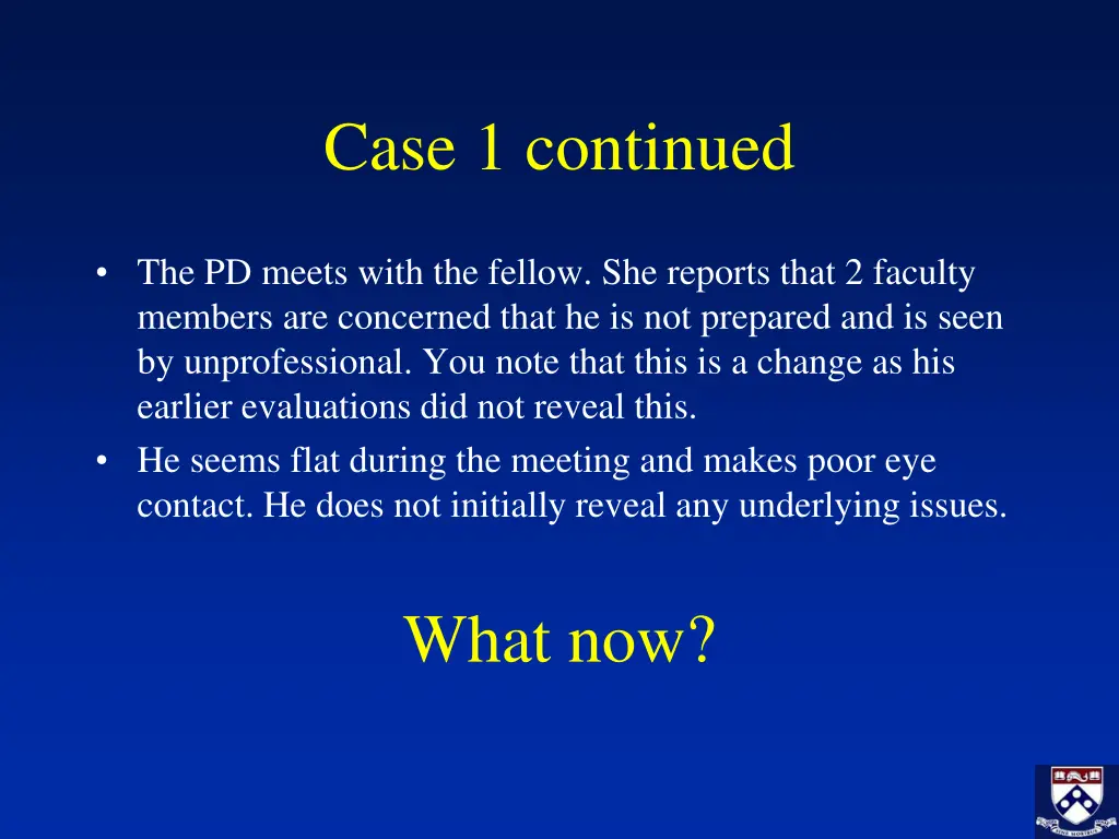 case 1 continued