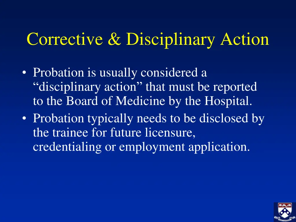 corrective disciplinary action 1