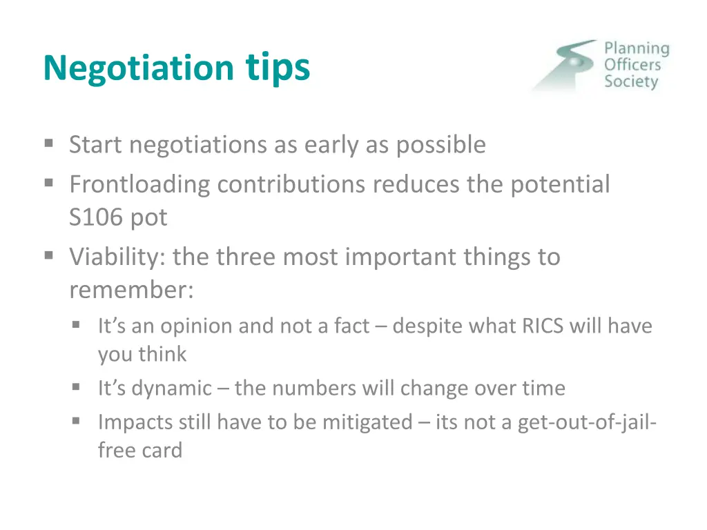 negotiation tips