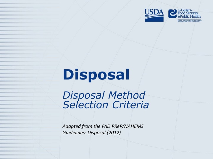 disposal