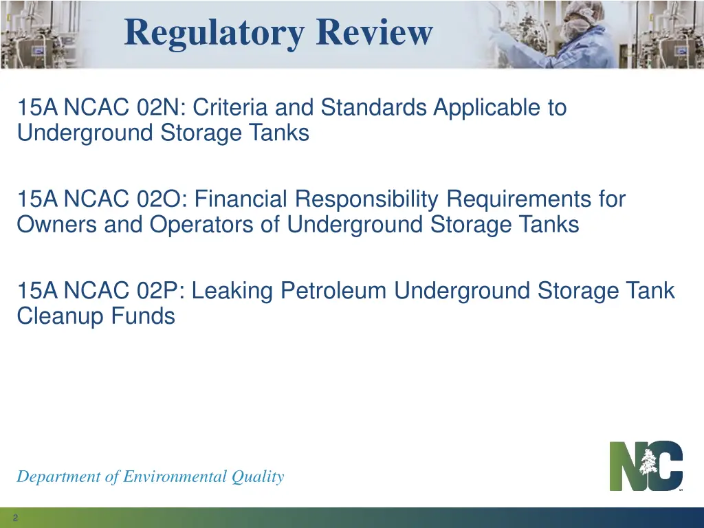 regulatory review