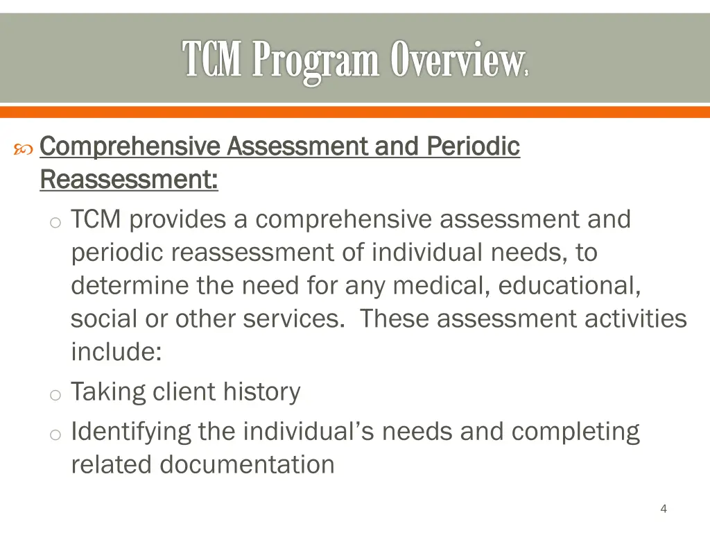 tcm program overview 3