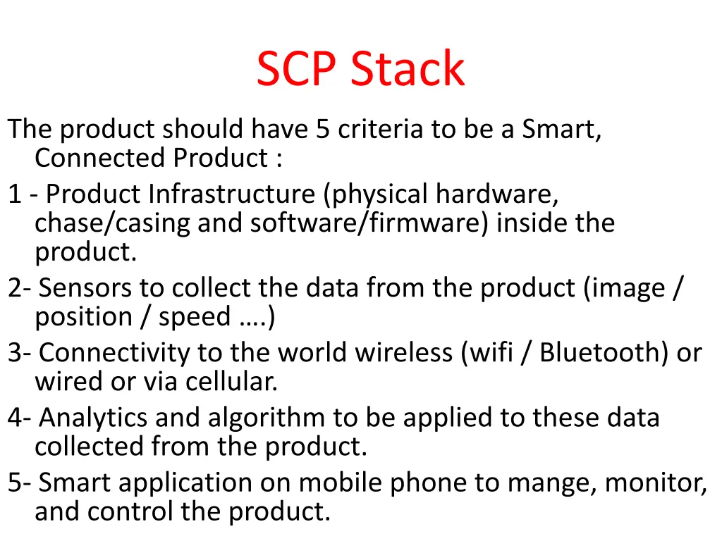 scp stack