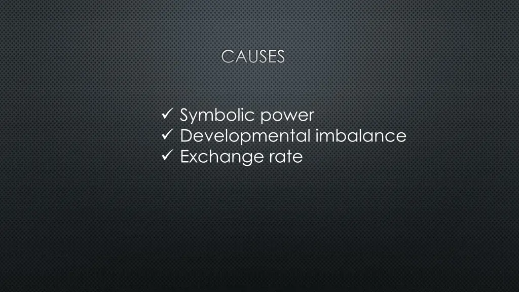 causes