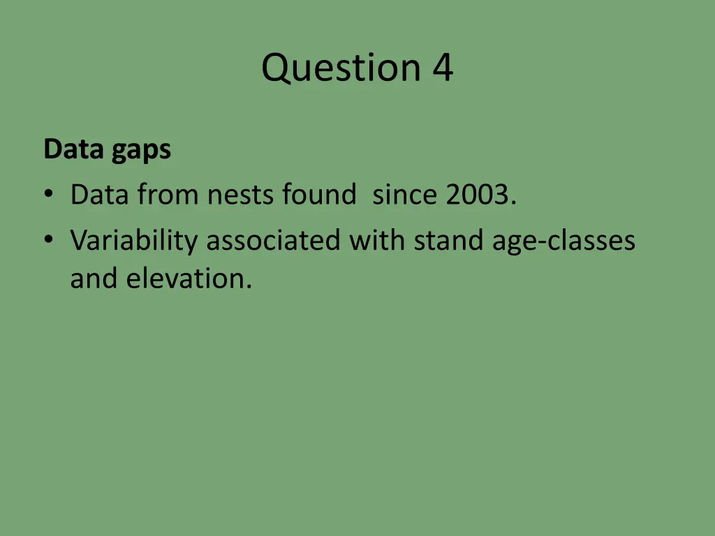 question 4 5