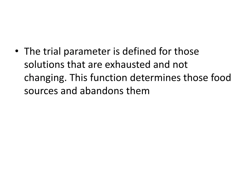 the trial parameter is defined for those