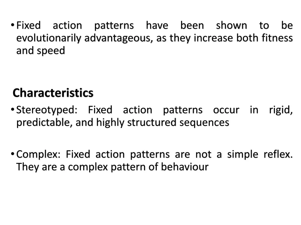 fixed evolutionarily advantageous as they