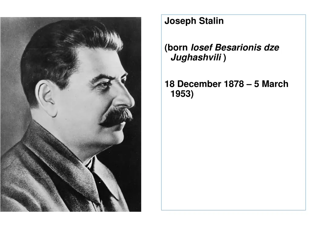 joseph stalin