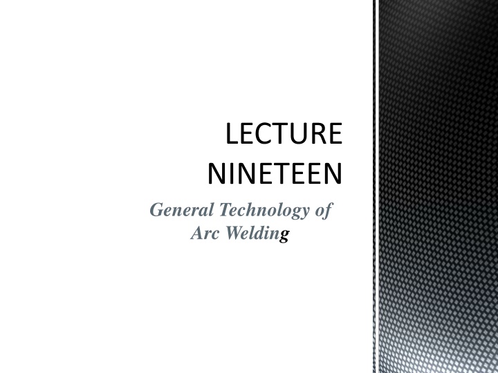 lecture nineteen