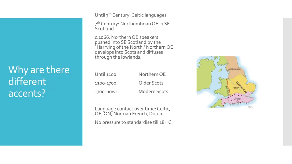 until 7 th century celtic languages