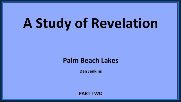 a study of revelation