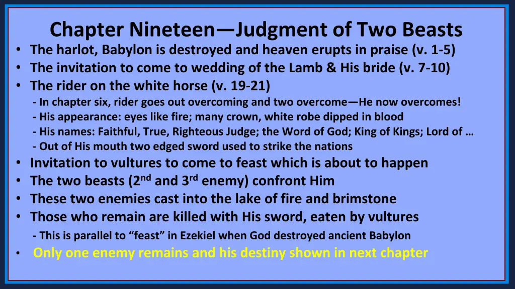 chapter nineteen judgment of two beasts 11