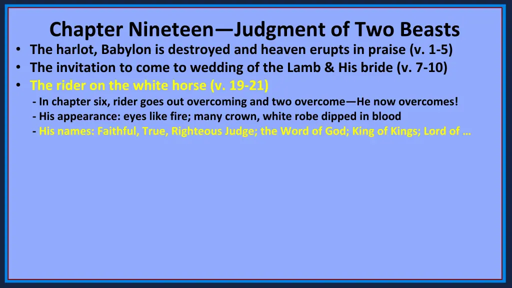 chapter nineteen judgment of two beasts 5