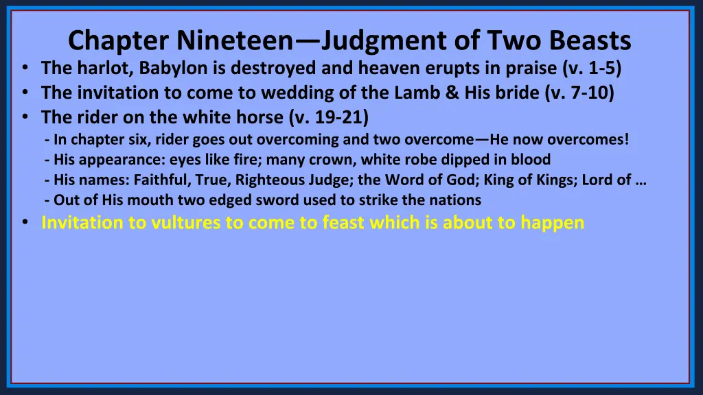 chapter nineteen judgment of two beasts 7