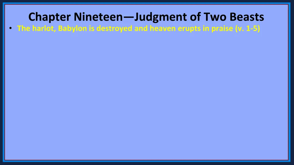 chapter nineteen judgment of two beasts