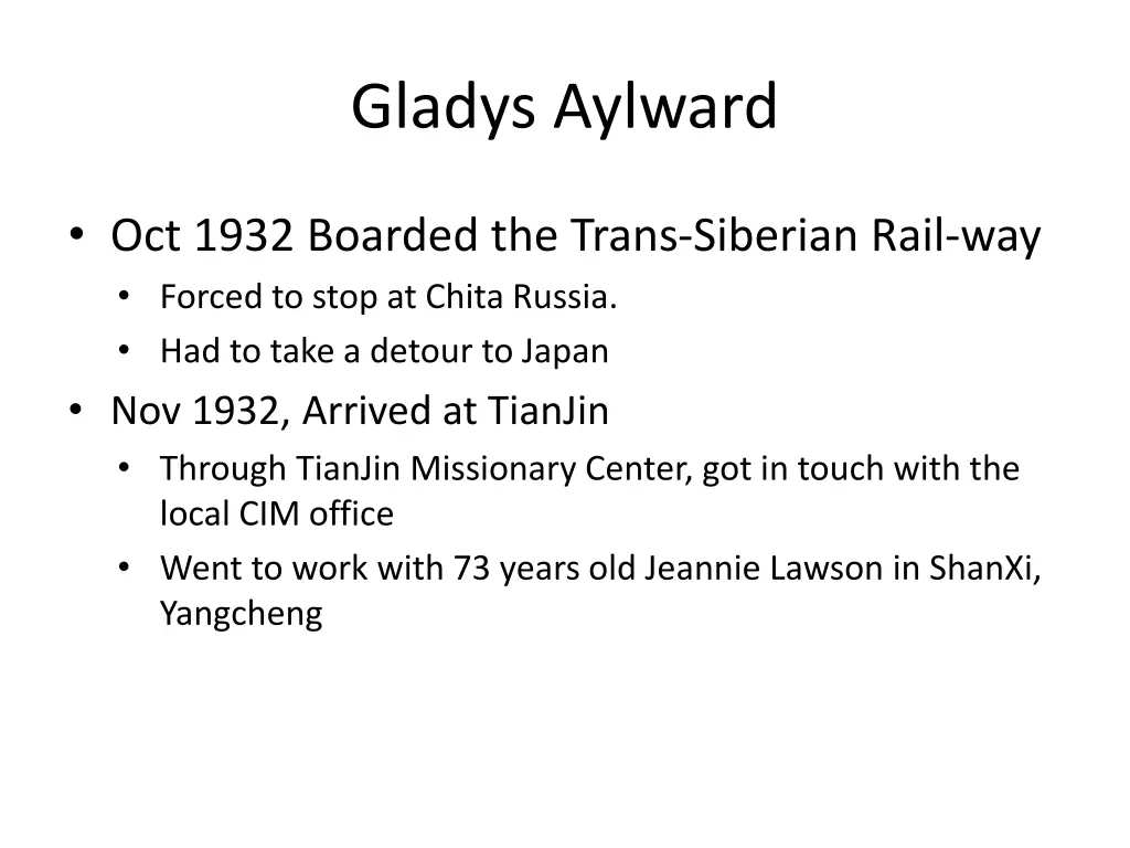 gladys aylward 2