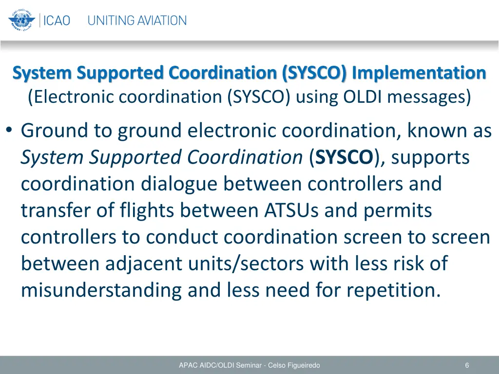 system supported coordination sysco