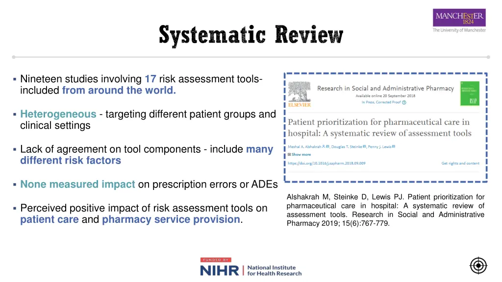 systematic review