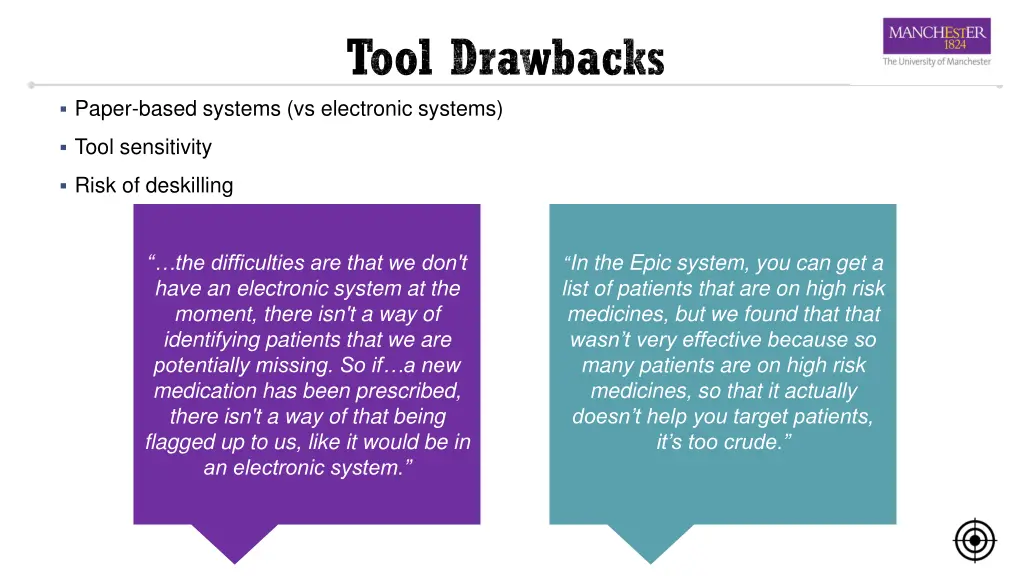 tool drawbacks 1