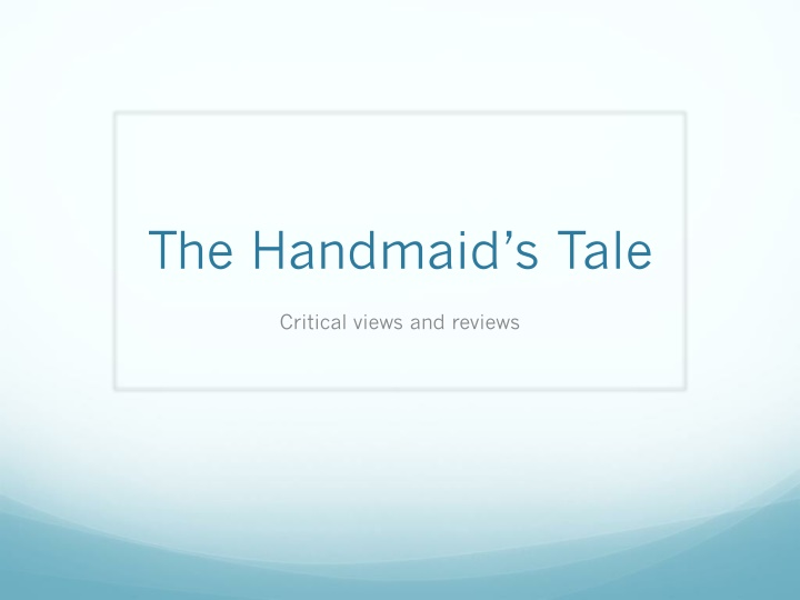 the handmaid s tale