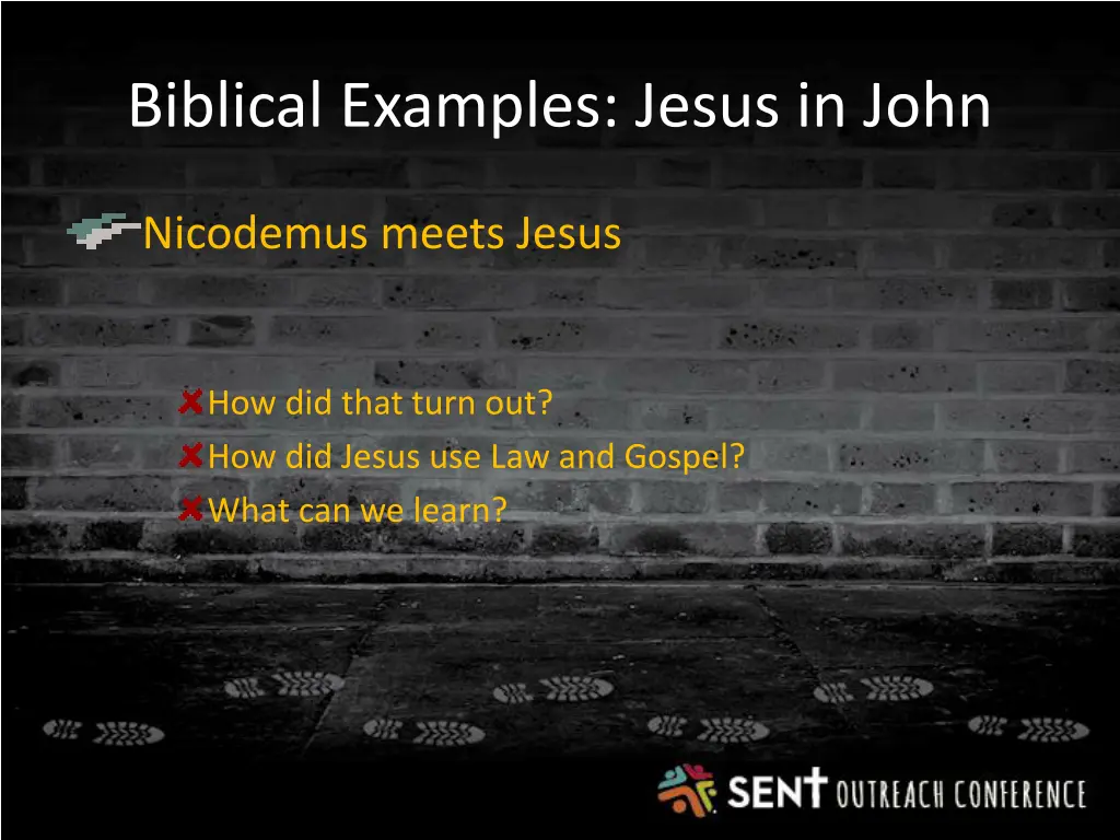 biblical examples jesus in john 3