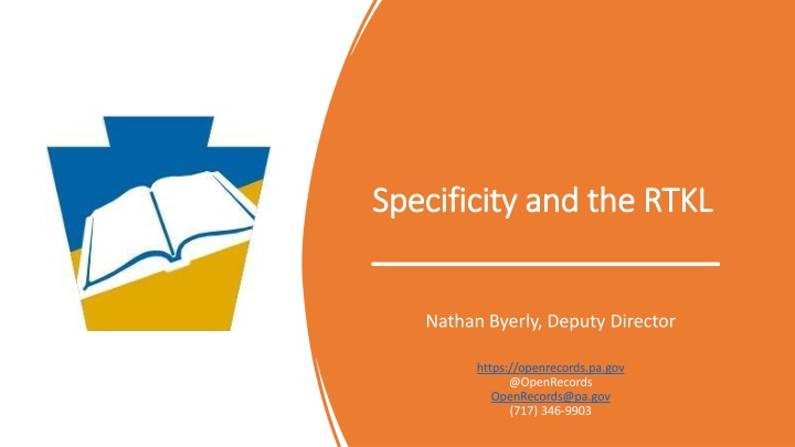 specificity and the rtkl specificity and the rtkl