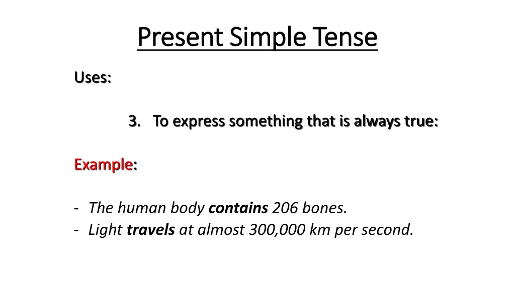 present simple tense present simple tense 2