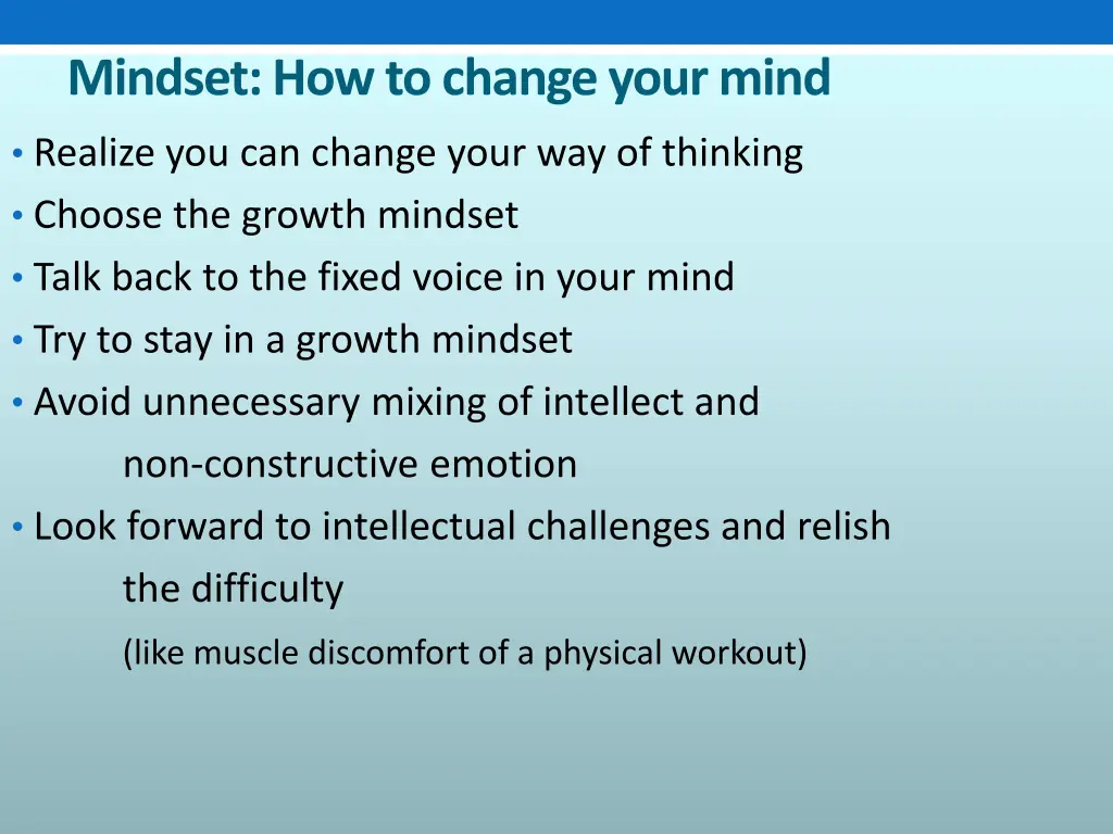 mindset how to change your mind choose the growth