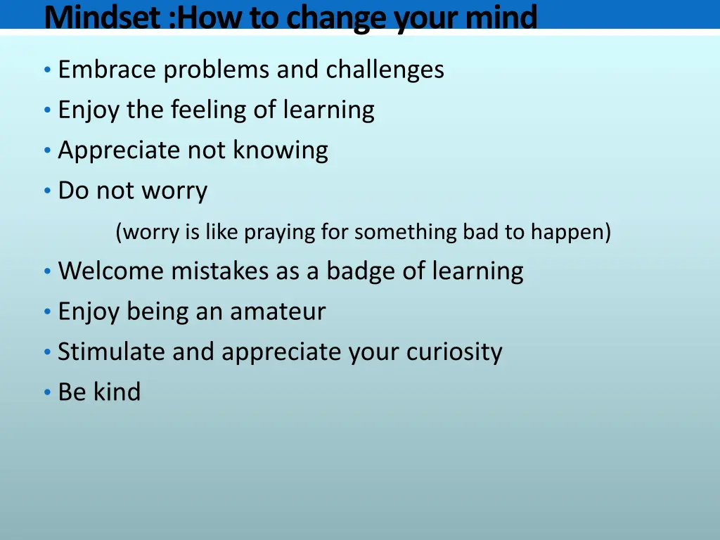 mindset how to change your mind enjoy the feeling