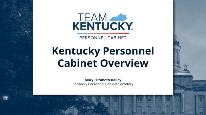 kentucky personnel cabinet overview