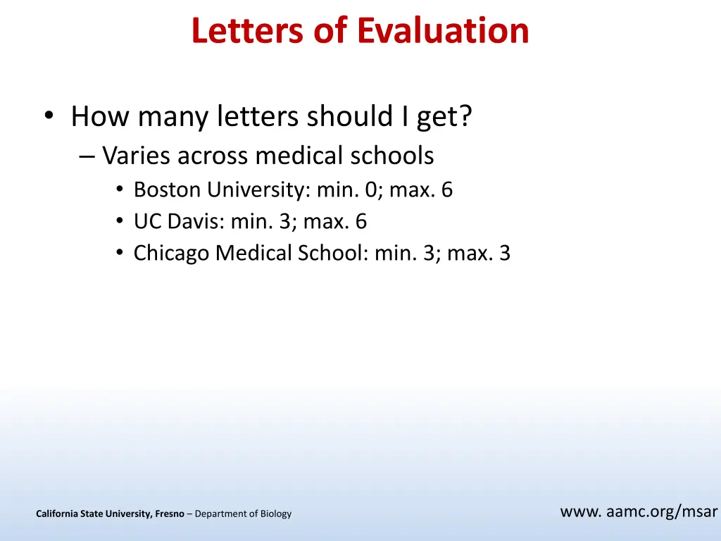 letters of evaluation 1