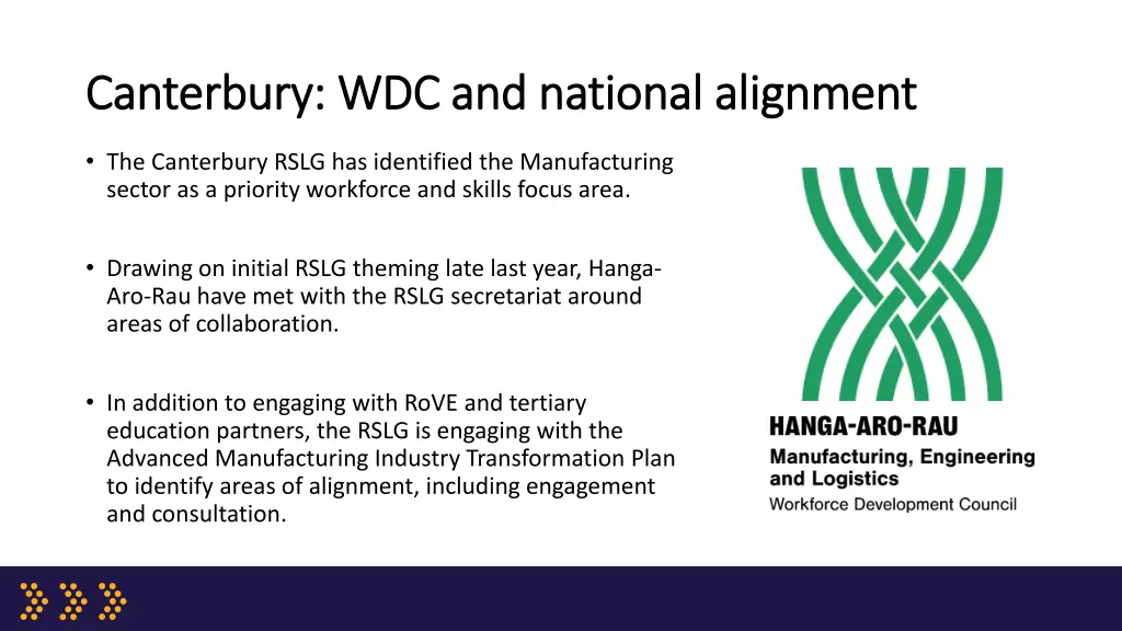 canterbury wdc and national alignment canterbury