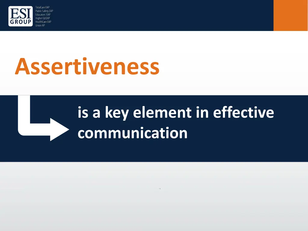 assertiveness