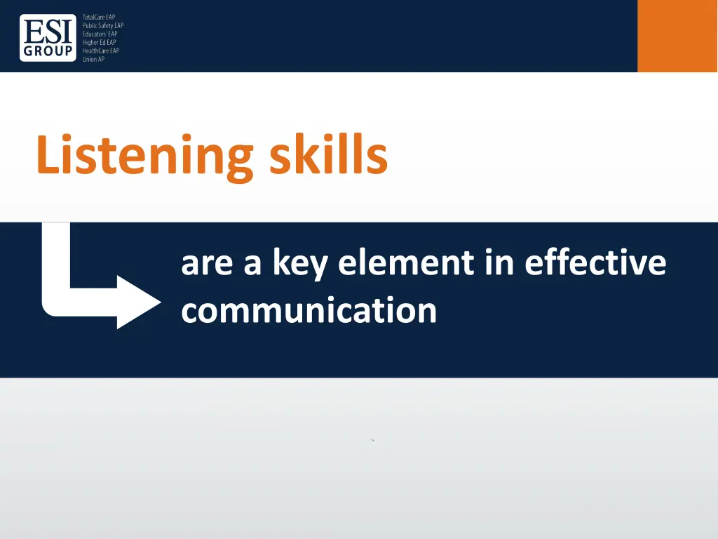 listening skills