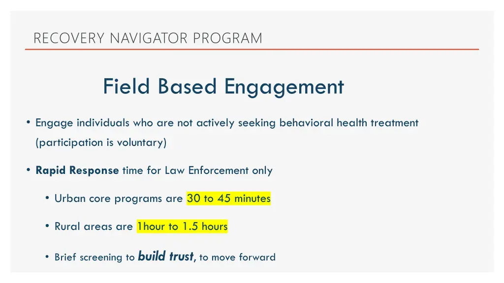 recovery navigator program 3