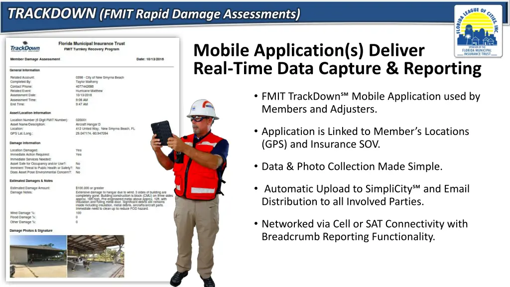 trackdown fmit rapid damage assessments