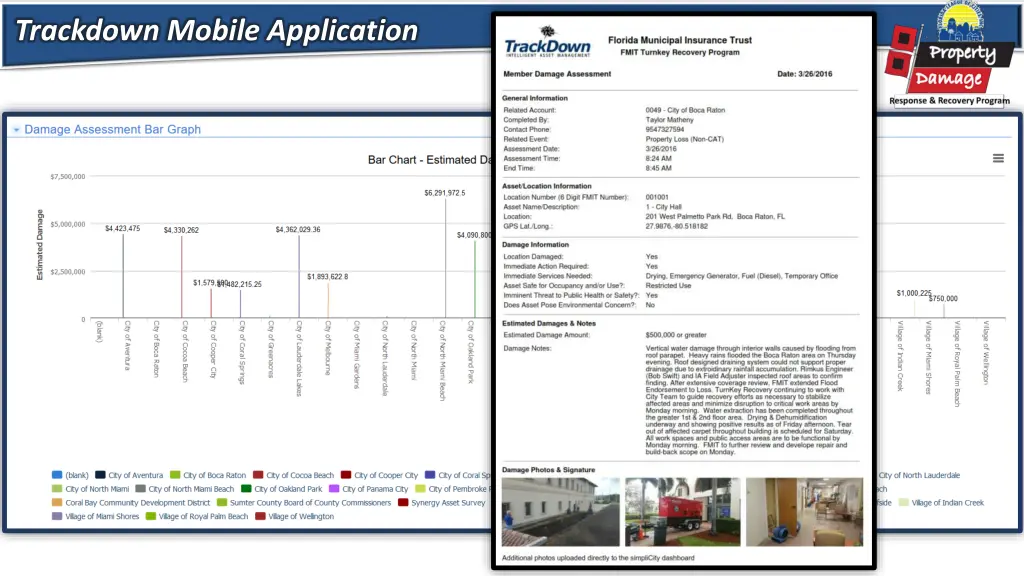 trackdown mobile application