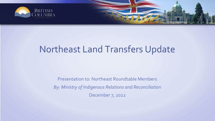 northeast land transfers update