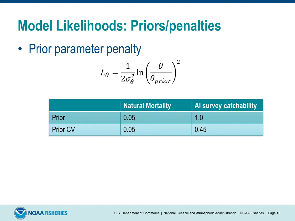 model likelihoods priors penalties