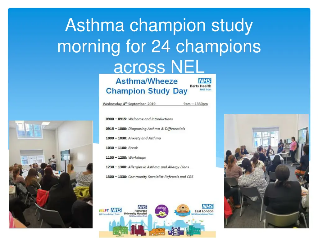 asthma champion study morning for 24 champions